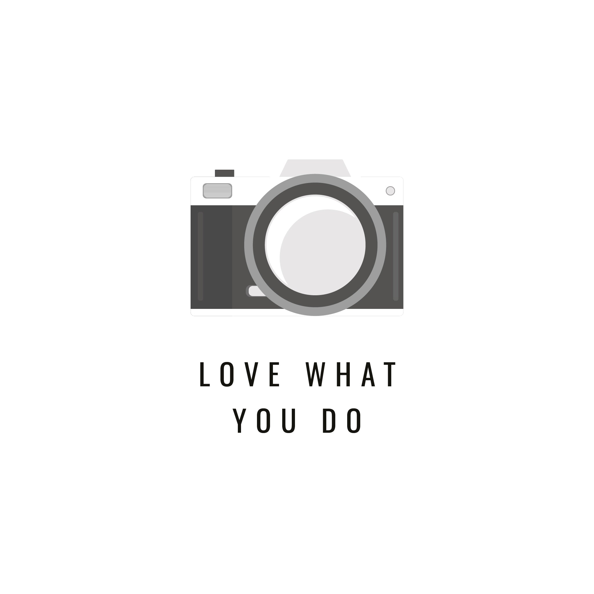 Instee Love What You Do 4 T-shirt Unisex 100% Cotton