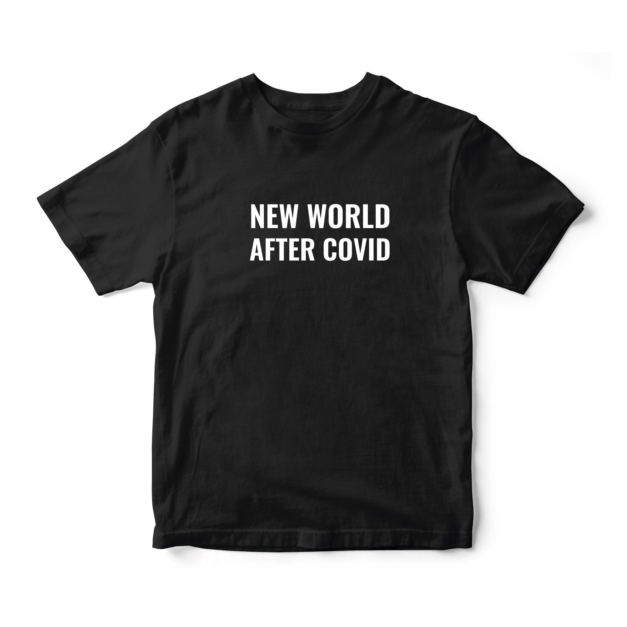 Instee New World After Covid T-shirt Unisex 100% Cotton