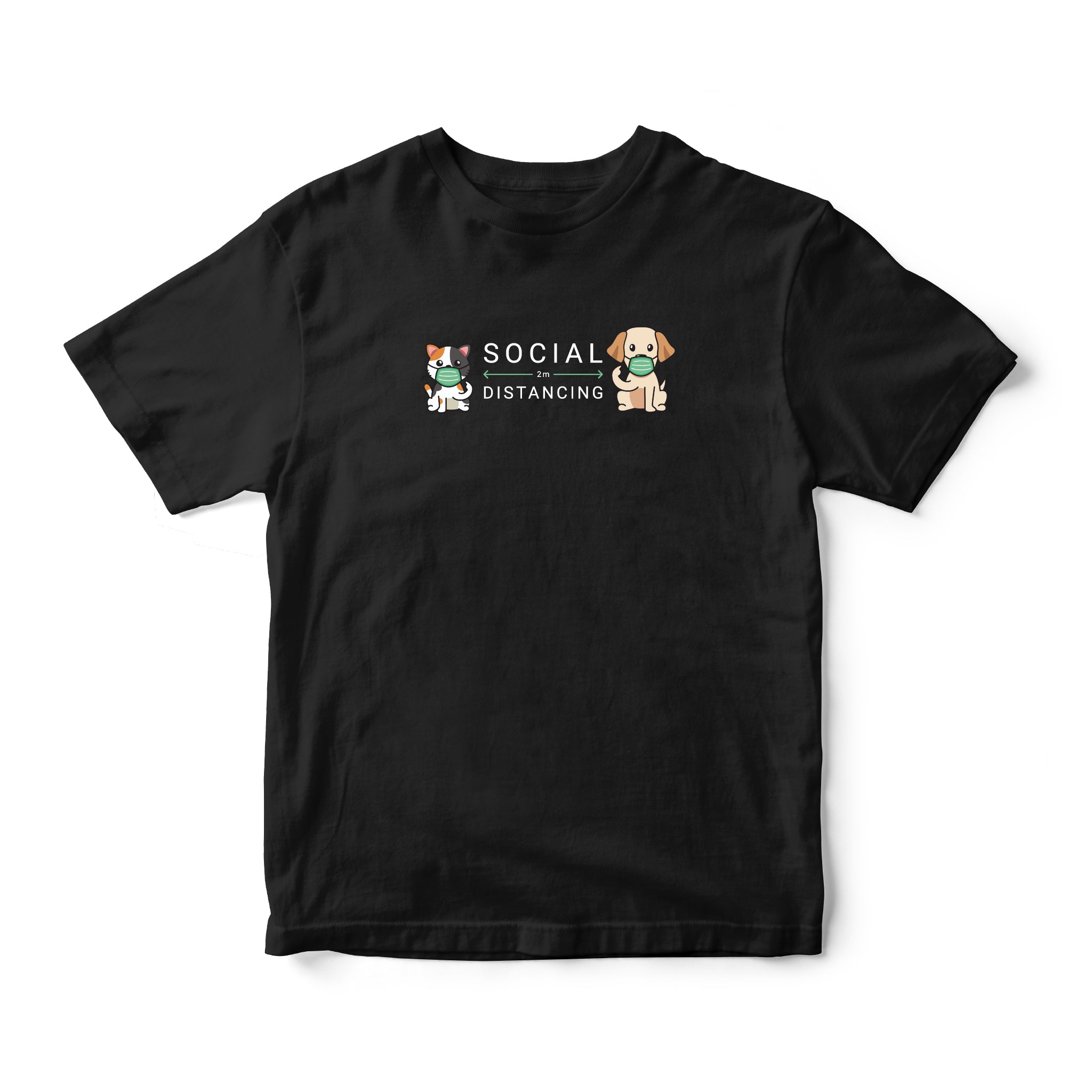 Instee Social Distancing T-shirt Unisex 100% Cotton